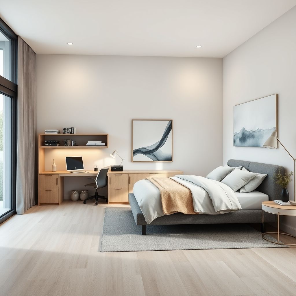 Bedroom Painting Ideas for Dual-Purpose Rooms