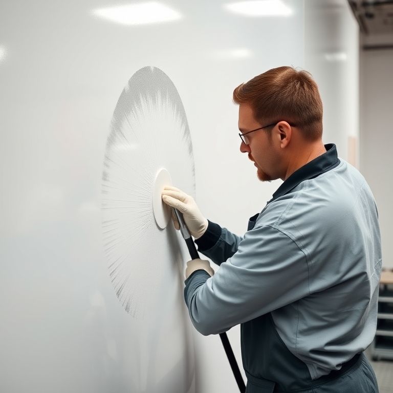 Professional paint application comparison: Close-up of flawless, clean, modern finishes on damaged and restored surfaces, showcasing quality work by Perth's insurance painting contractors.