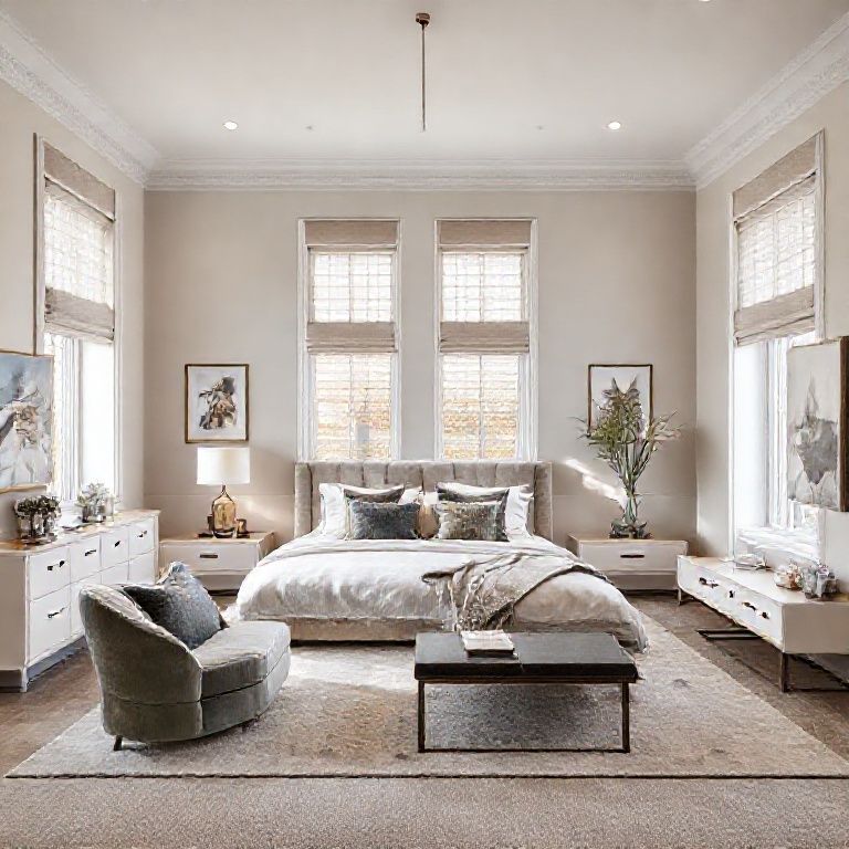 Modern, spacious Five-Bedroom Executive Home in Perth, showcasing pristine, professional paint jobs and sleek, contemporary design. Ideal for a featured image.