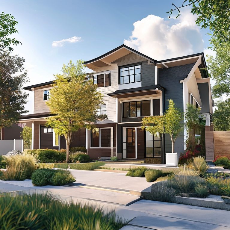 Modern Perth Strata Buildings, showcasing pristine, freshly painted exteriors under a clear sky, depicting the benefits of regular property maintenance by professional painting contractors.