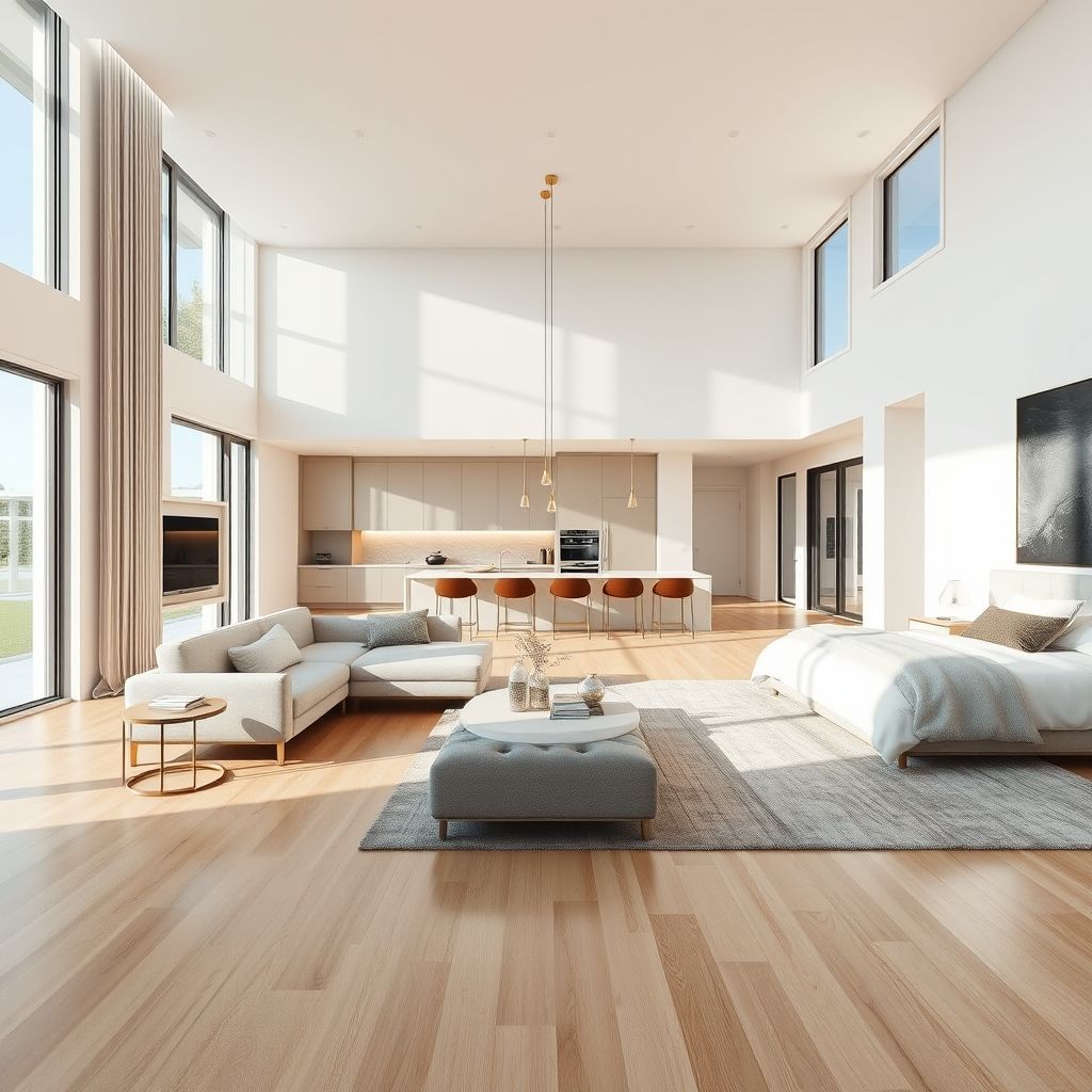 Four-Bedroom Open Plan House Painting in Perth