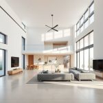 Four Bedroom Open Plan House Painting in Perth