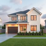 A modern home with a fresh coat of paint, showcasing the importance of local knowledge in house painting.