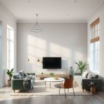 Professional, modern painting project plan in Perth, showcasing seasonal color palettes and review insights, in a clean 16:9 aspect ratio.