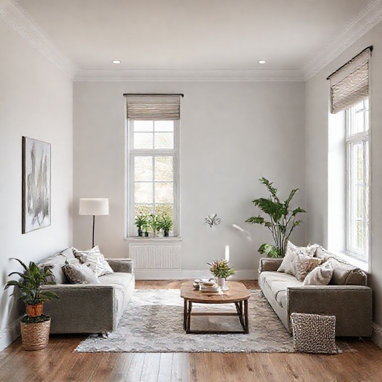 Modern home exterior undergoing paint makeover, showcasing clean lines and professional finish, suitable for featured images in home improvement articles.