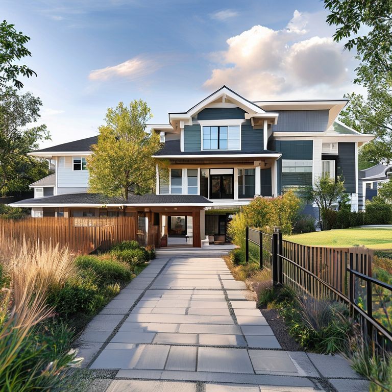 Modern, high-quality photorealistic image showcases sleek, varnished Federation-style Perth home's exterior, showcasing The Best Paint Solutions, in a clean, professional 16:9 aspect ratio.