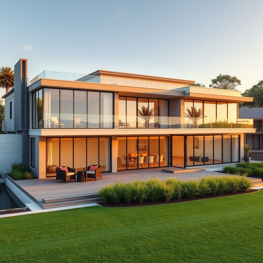 Six Bedroom Waterfront Home Painters in Perth