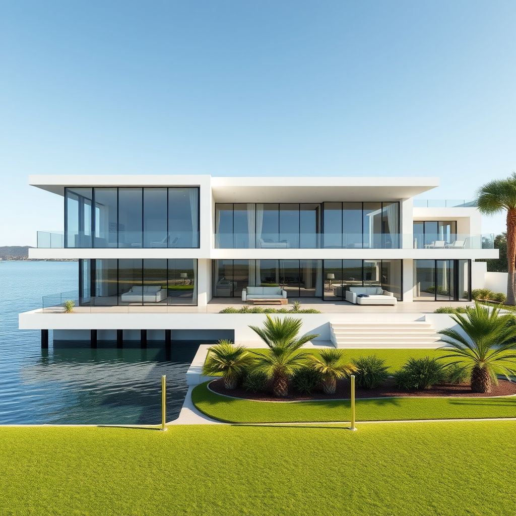 Six-Bedroom Waterfront Home Painters in Perth