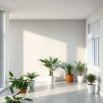 Modern Perth cityscape with sustainable, long-lasting paint showcasing vibrant greenery, clean air, and reduced waste, symbolizing environmental benefits.