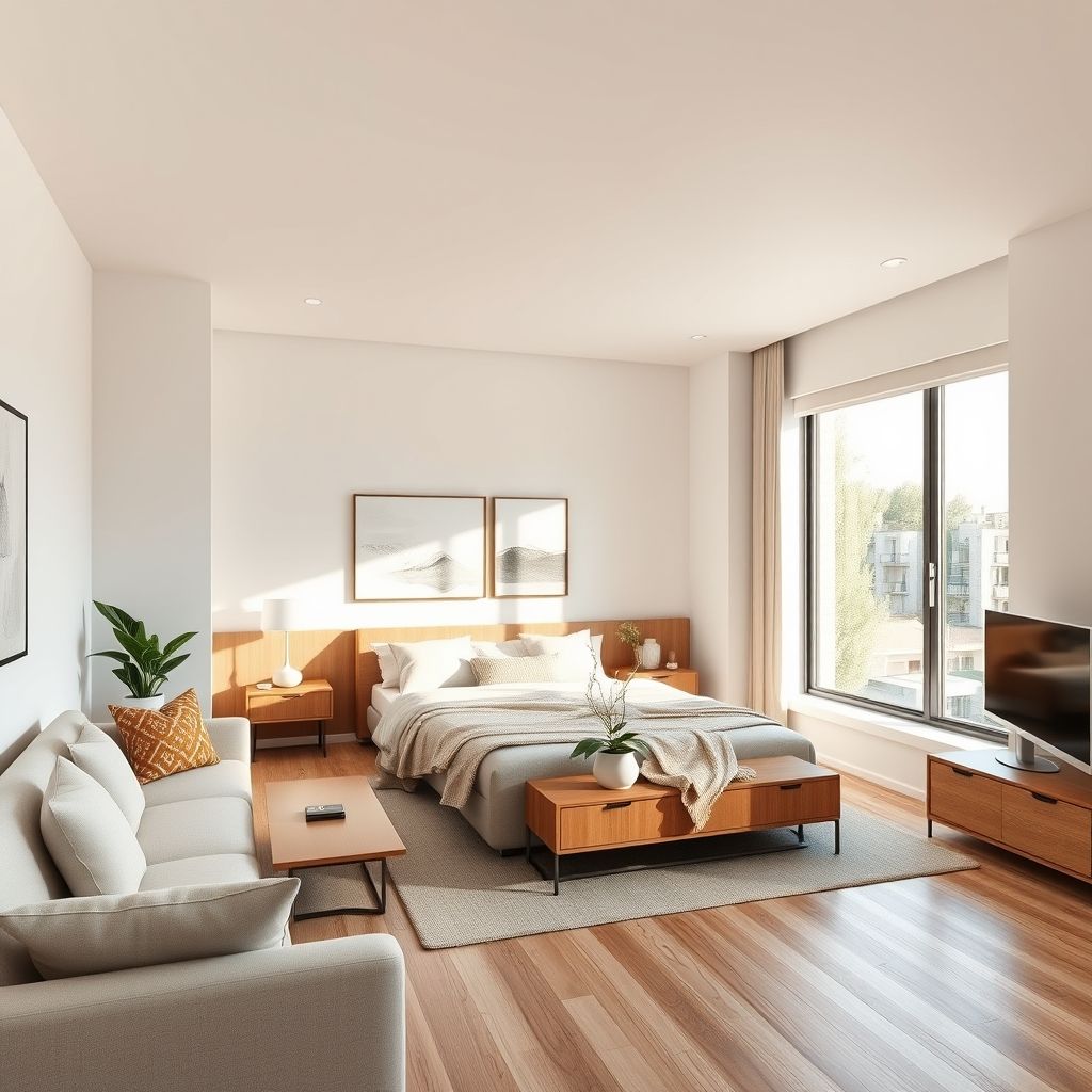 Theatre Venue Painting: 2 Bedroom with Home Office