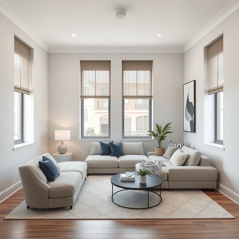 Modern, clean three-bedroom investment property in Perth, showcasing contemporary design and neutral tones, ideal for a featured 16:9 aspect ratio image.