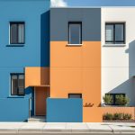 Vibrant palette of popular paint colors displayed against a clean, modern, urban Perth backdrop.