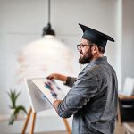 Modern, clean, 16:9 Studio/Bachelor Pad painting in Perth, showcasing a professional, high-quality photorealistic artwork, with a sleek, contemporary design, ideal for a featured image.