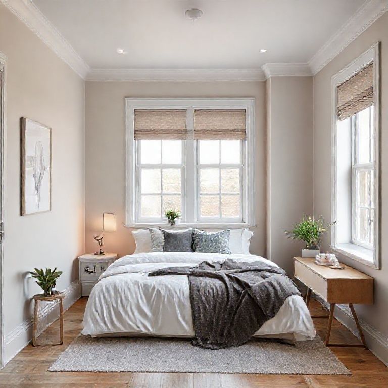 Modern, clean one-bedroom Perth home showcasing top paint colors in a professional, high-quality photorealistic 16:9 image, suitable for featured use.