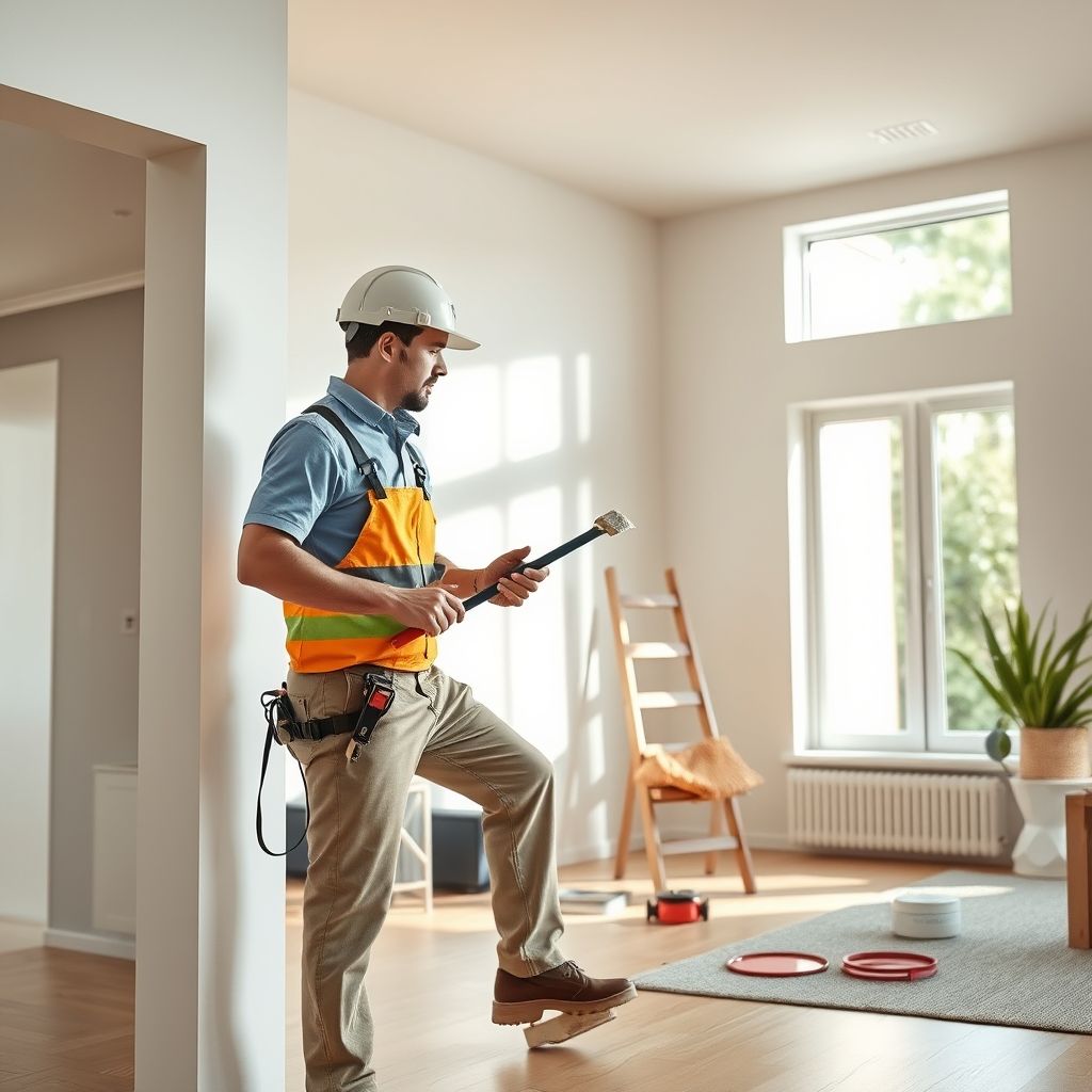 Professional painters bring a clean, modern look to a Perth home.